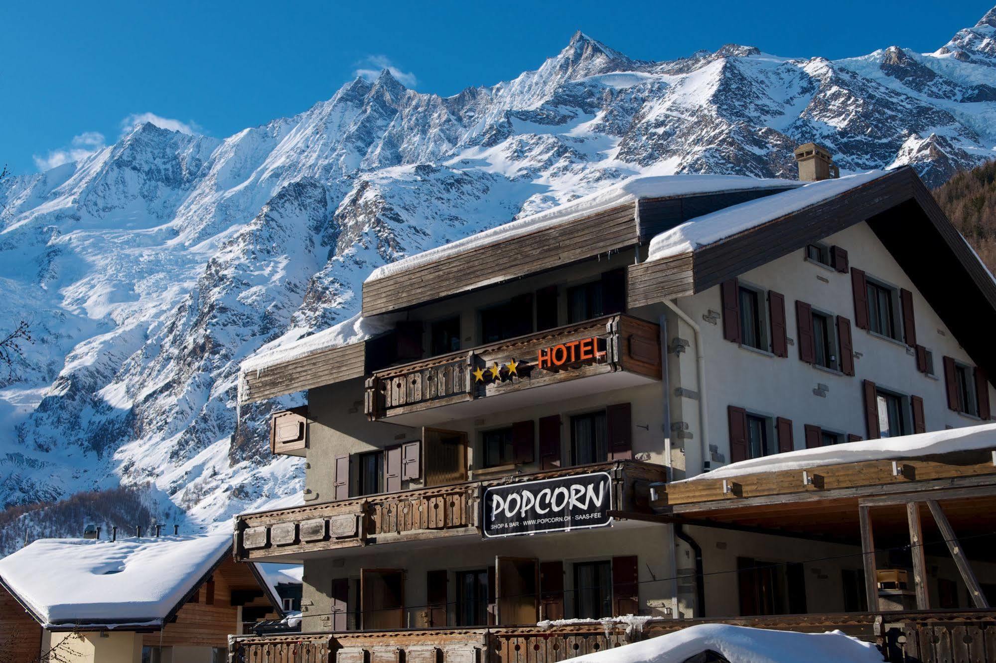 Popcorn! Hotel Saas Fee Kültér fotó